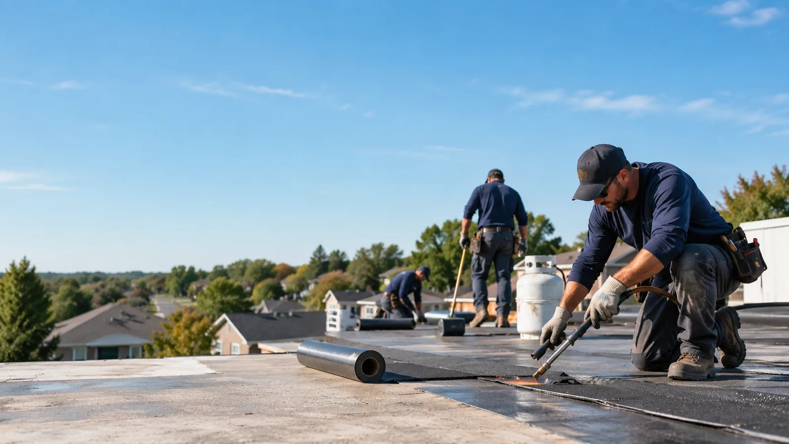 Flat Roof Leak Repair providers in Forreston, IL